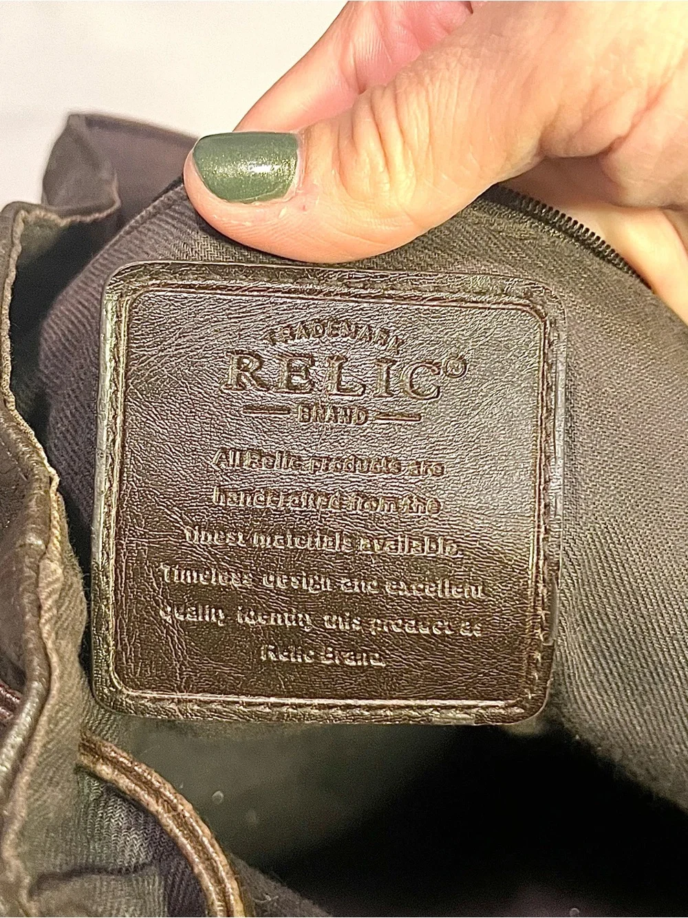 Relic sleek brown